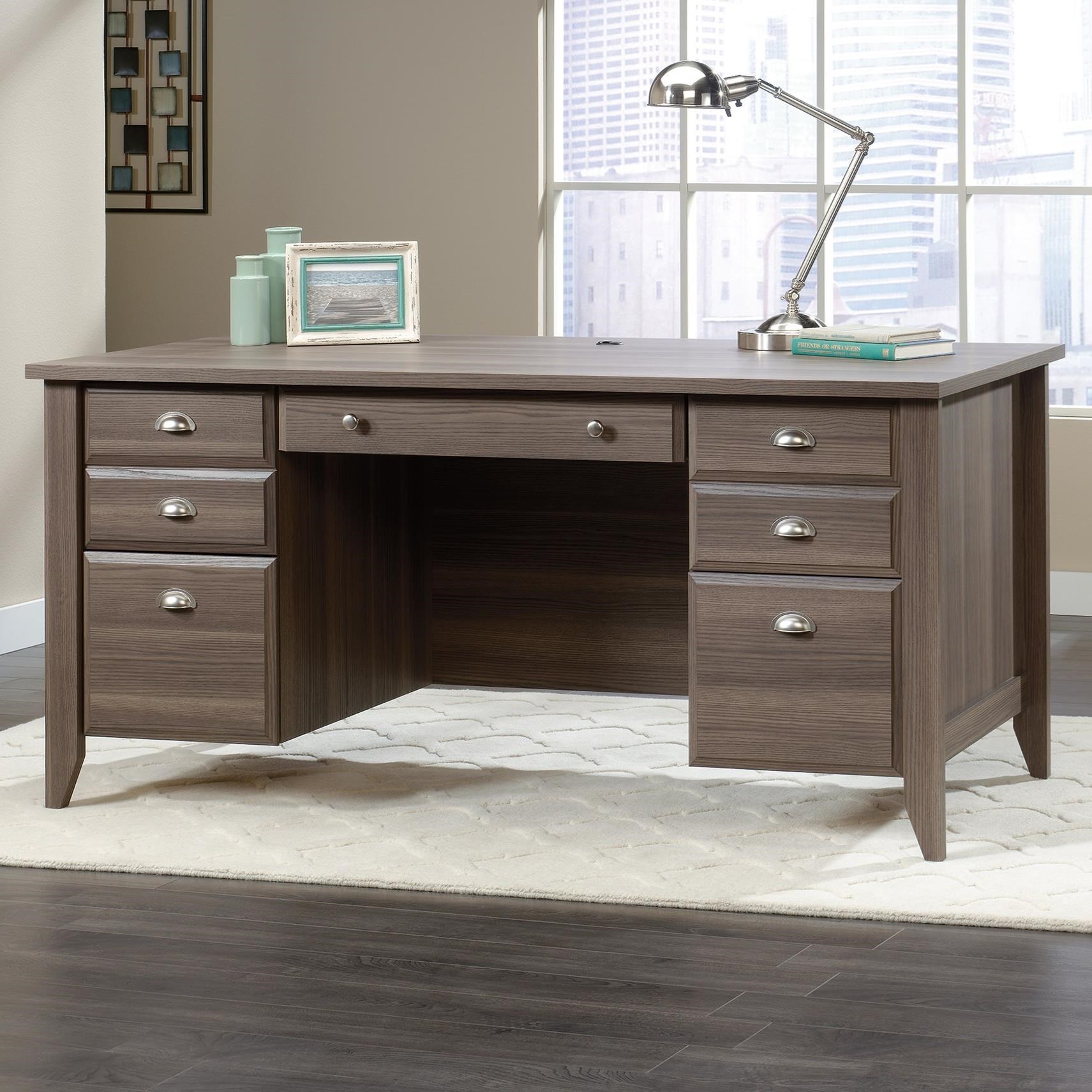 Sauder Shoal Creek 418656 Executive Office Desk Becker Furniture